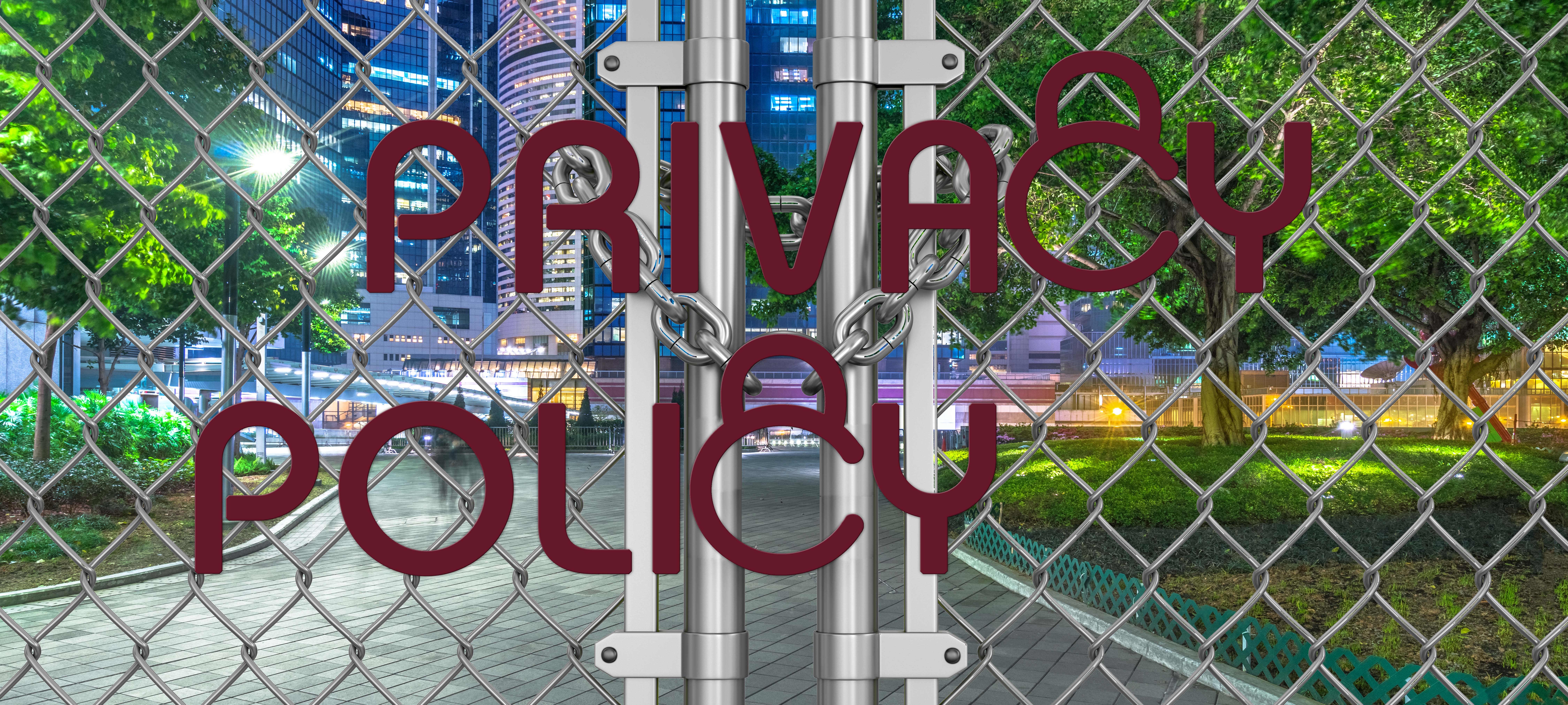 lock on fence (clipping path included)